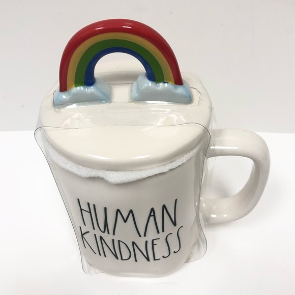 New RAE DUNN "HUMAN KINDNESS" Mug - Picture 2 of 4